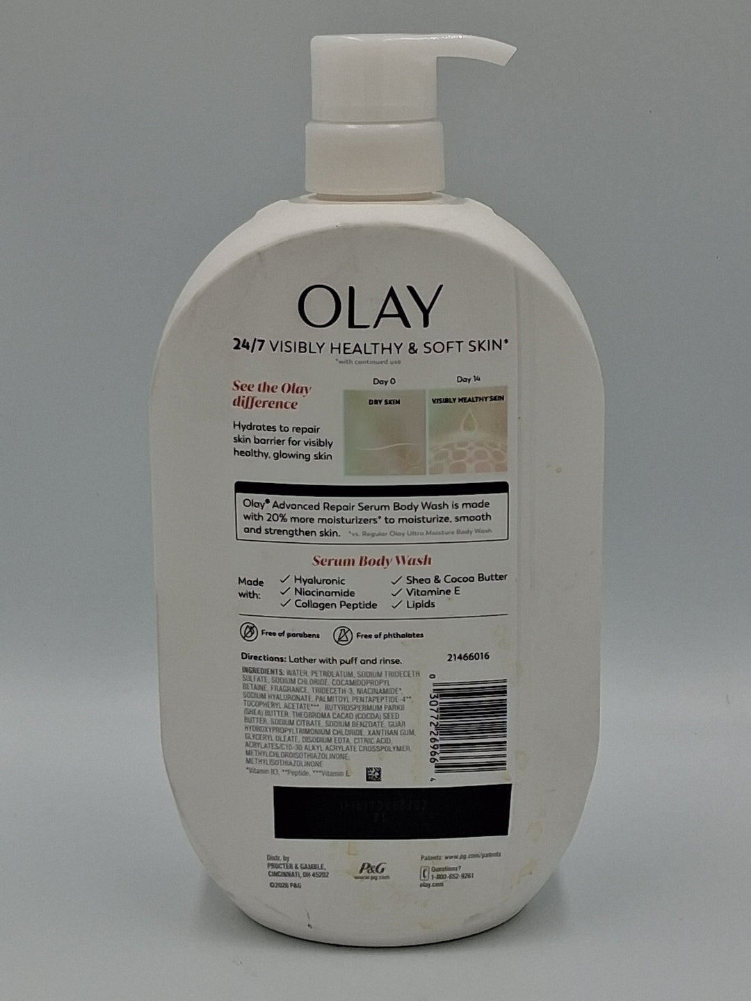Olay Advanced Repair Serum Body Wash, 35 fl. oz.