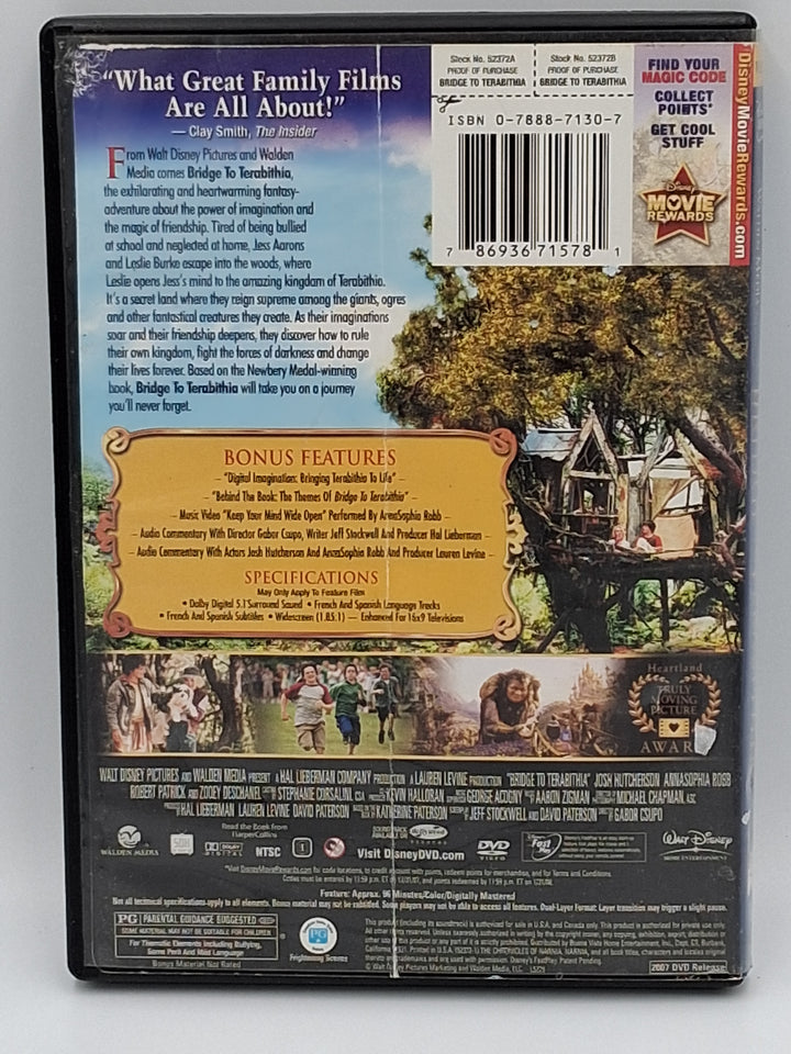 DVD - Bridge to Terabithia