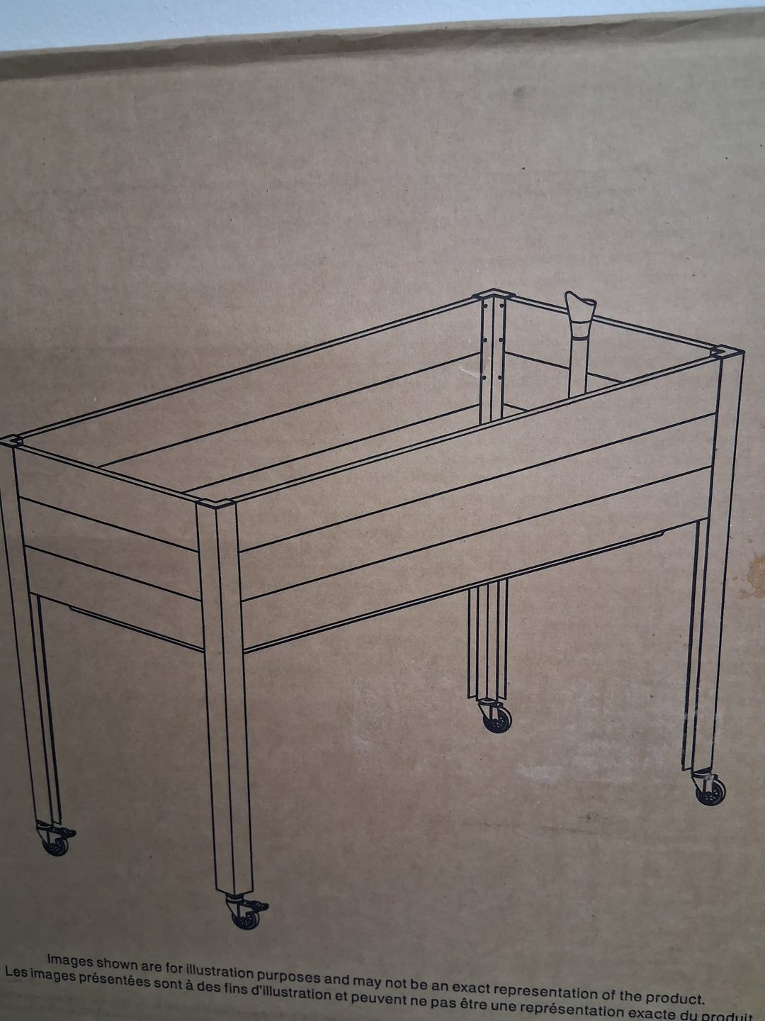 Cedarcraft Self-Watering Planter 21"x 47"x 32"H