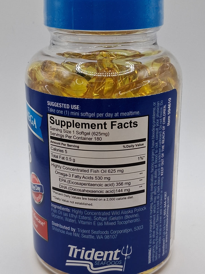 Alaskan Omega-3 (180 softgels)