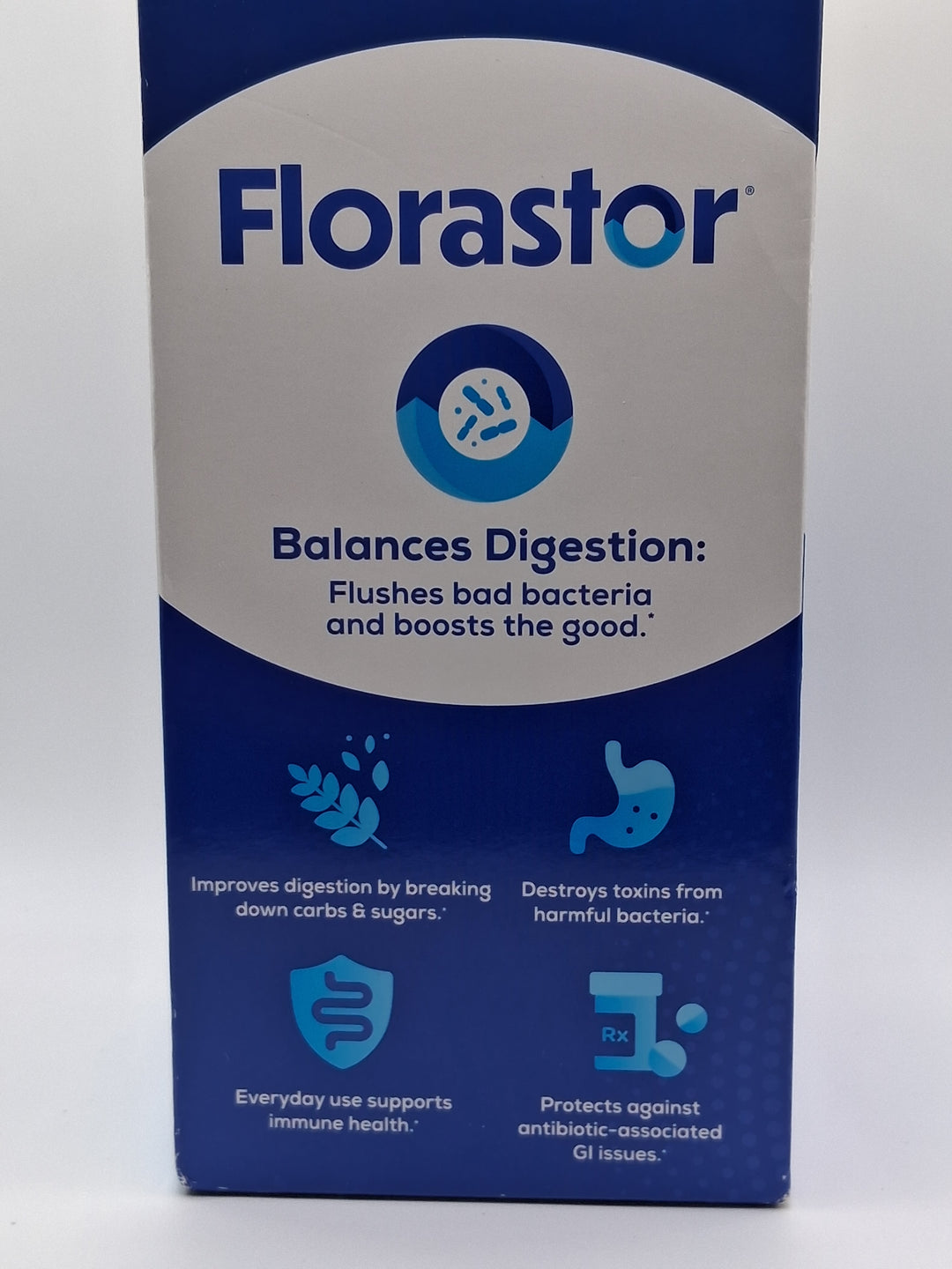Florastor-Probiotic & Vitamin D3 Supplement (120 capsules)