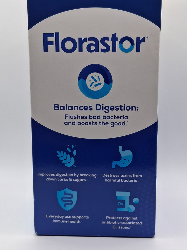 Florastor-Probiotic & Vitamin D3 Supplement (120 capsules)