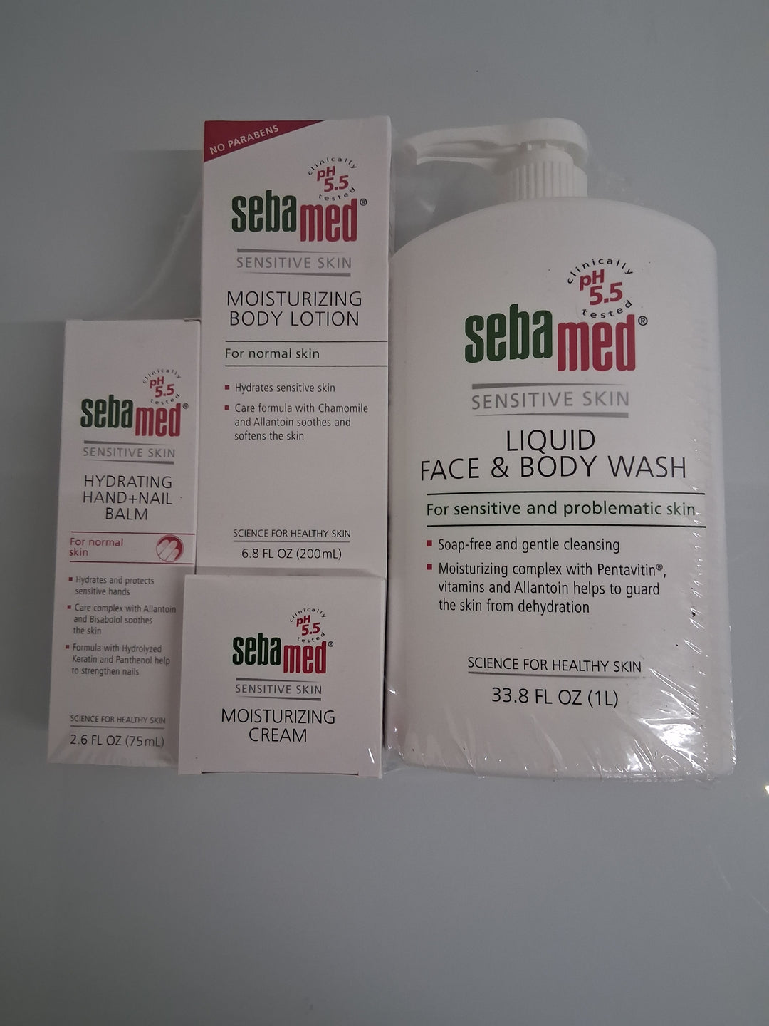 SebaMed Classic Family Pack - 1 2 3 4 Kit