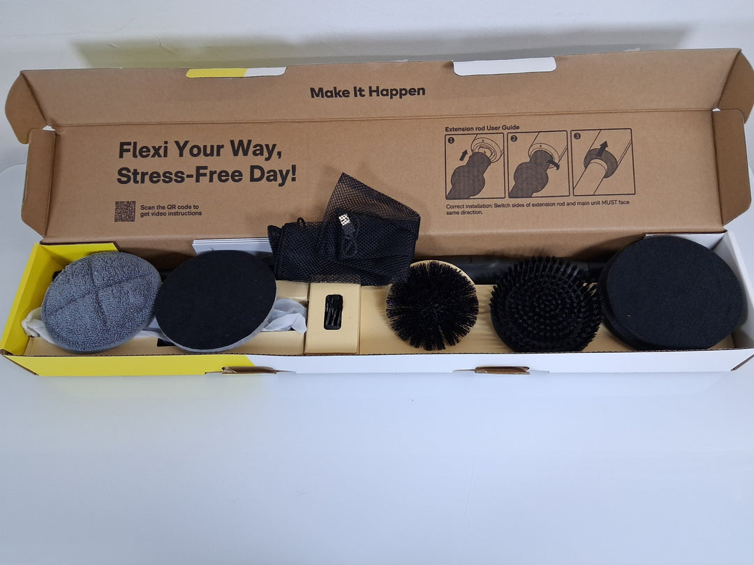 HOTO Flexi - cordless spin scrubber