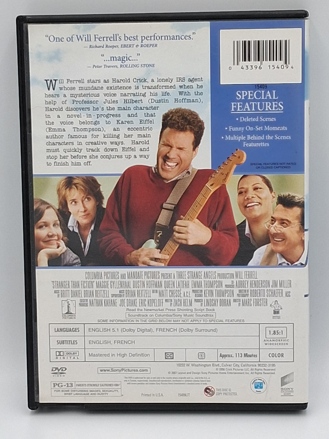 DVD - Stranger than Fiction