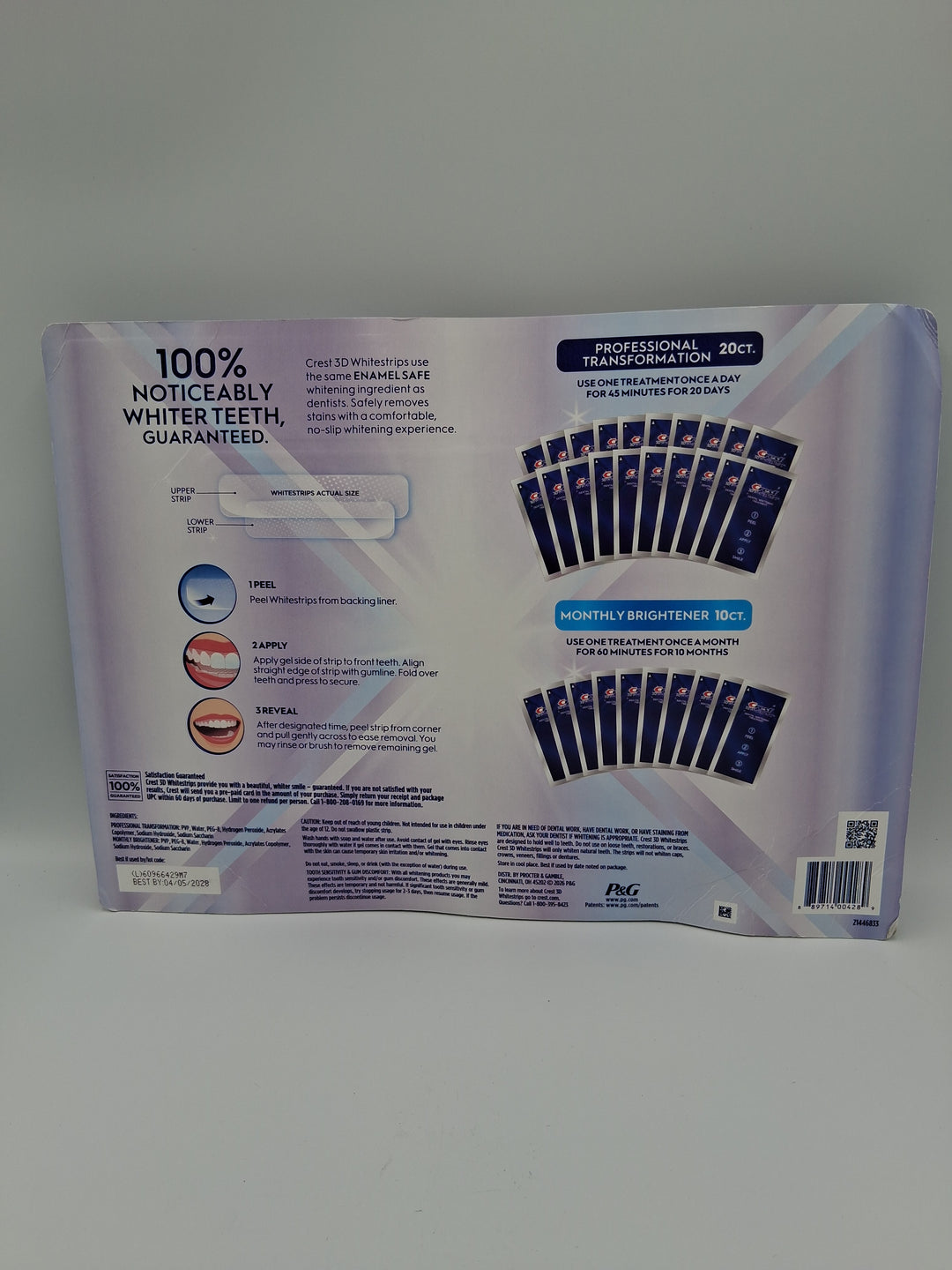 Crest 3D Whitestrips