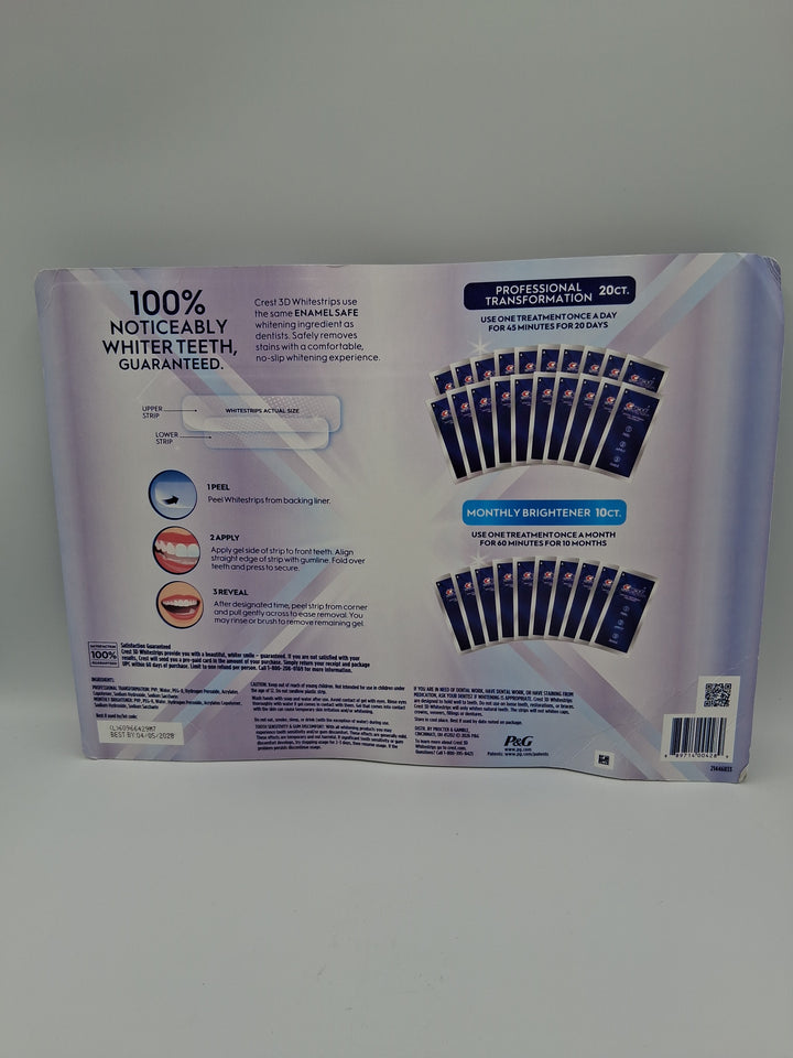 Crest 3D Whitestrips