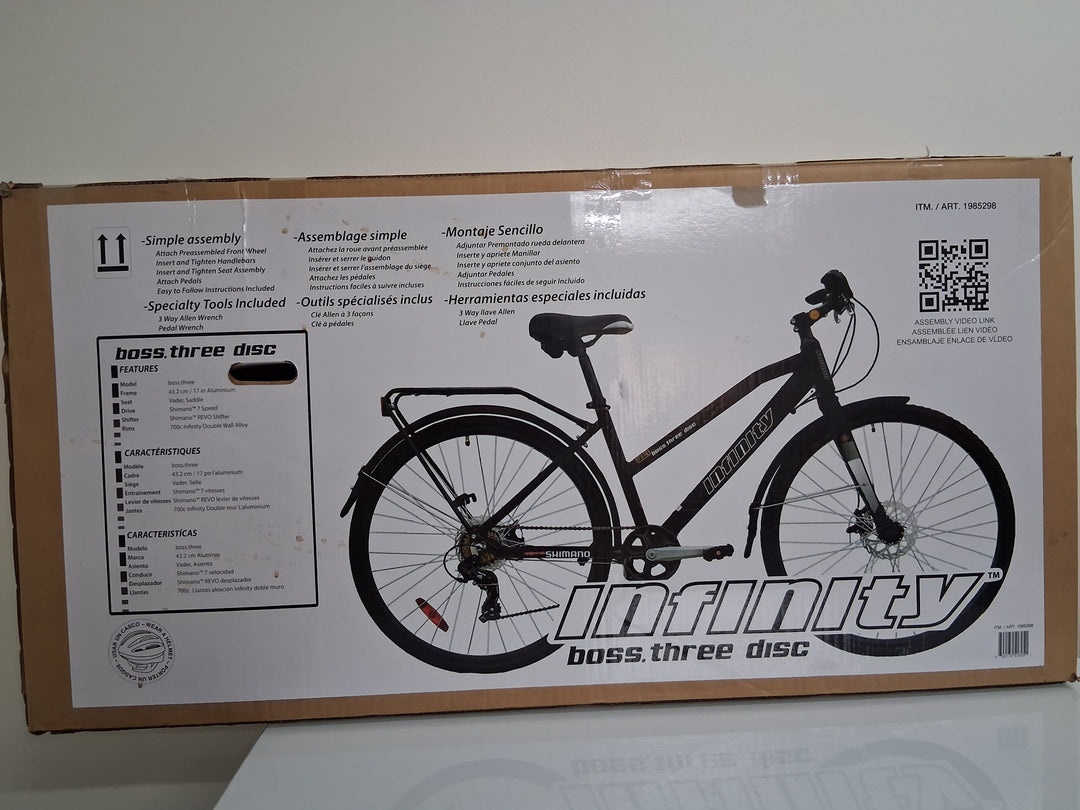 Infinity Bicycle- boss. three disc, 17inch