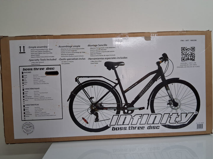 Infinity Bicycle- boss. three disc, 17inch