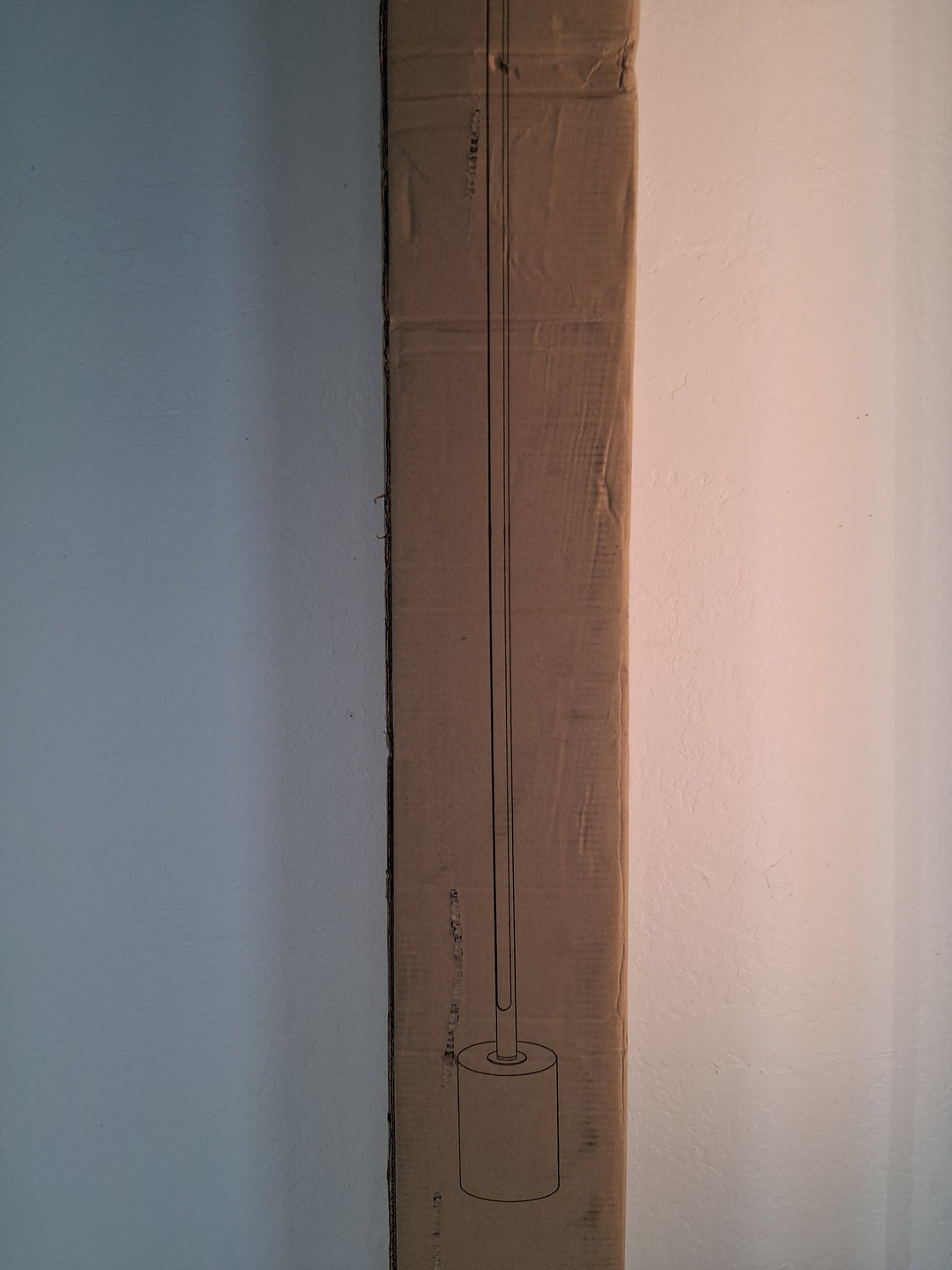 Bridgeport Designs-Stellar Marble Base LED Floor Lamp