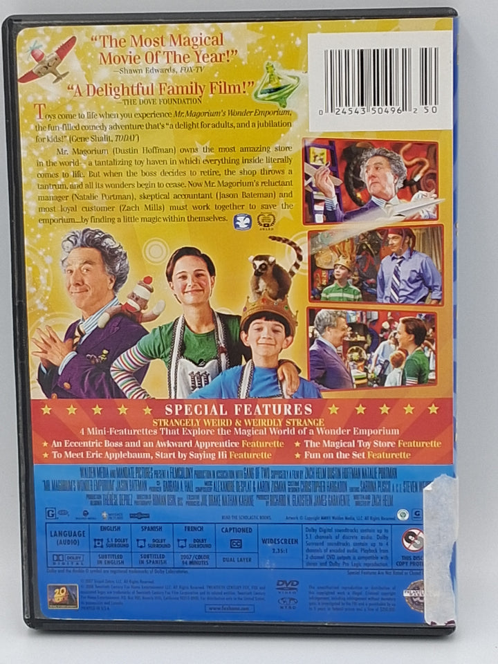DVD - Mr Magorium's Wonder Emporium