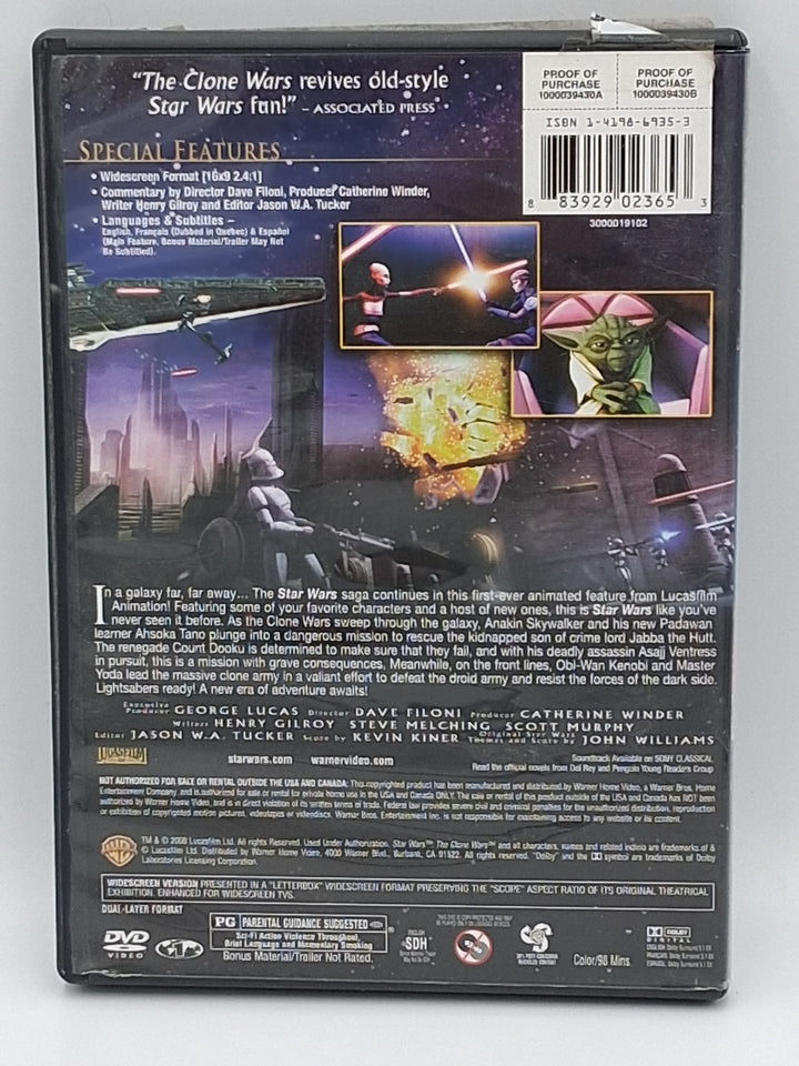 DVD- Star Wars The Clone Ward