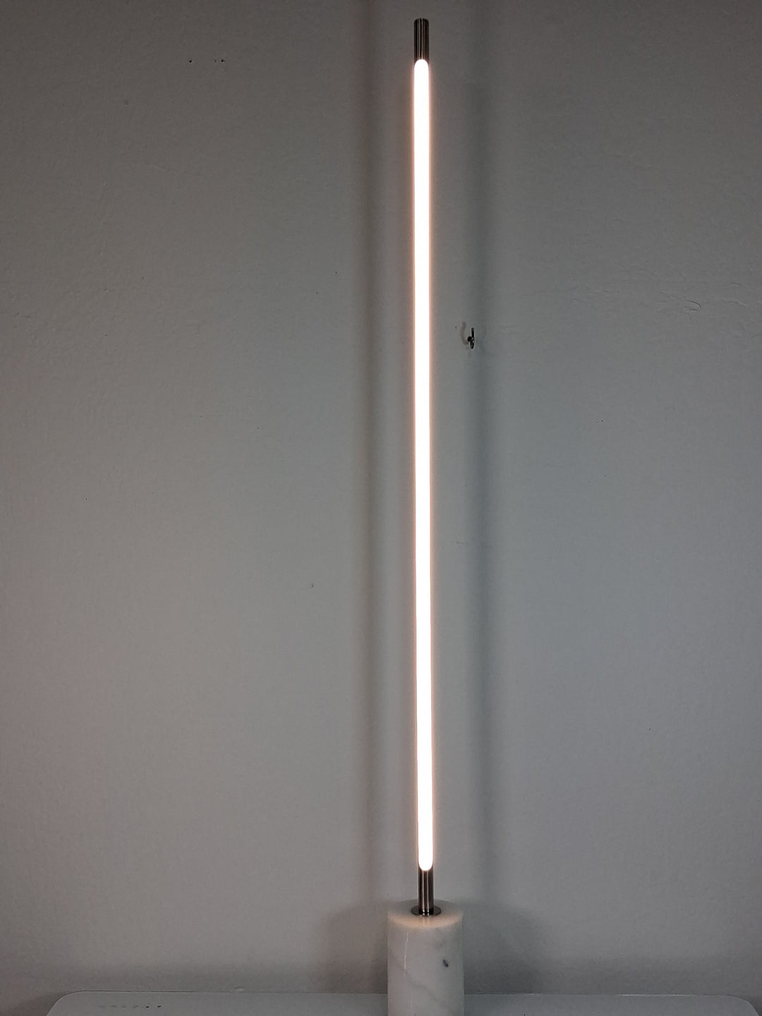 Bridgeport Designs-Stellar Marble Base LED Floor Lamp