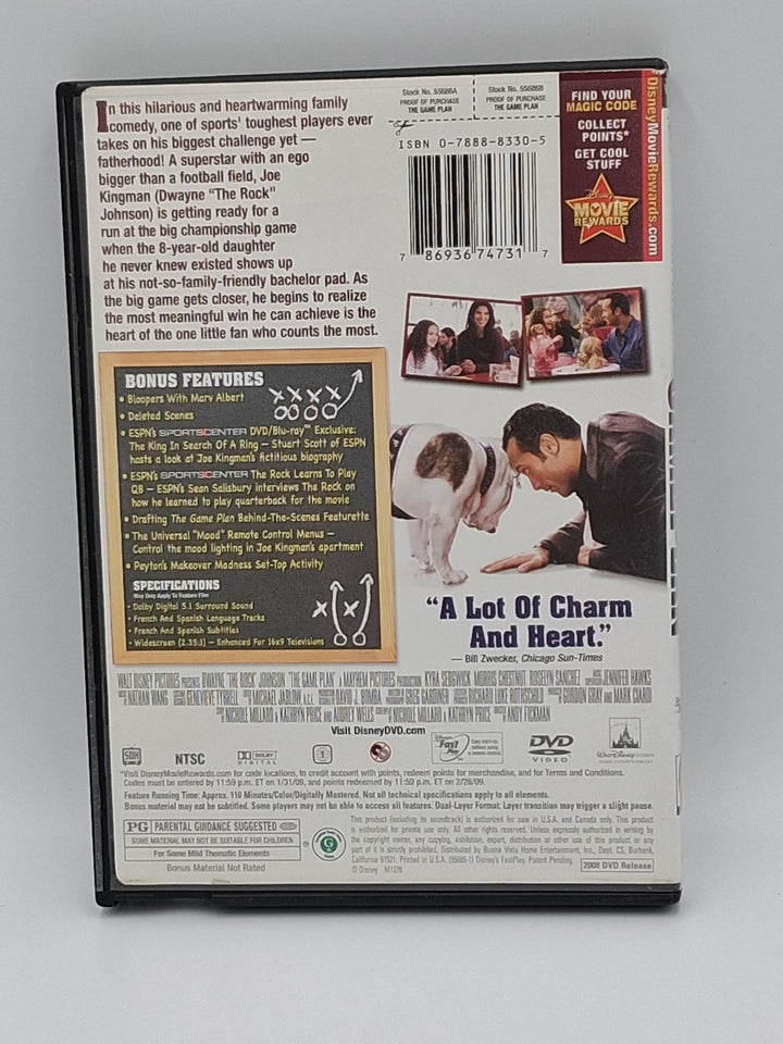 DVD - The Game Plan
