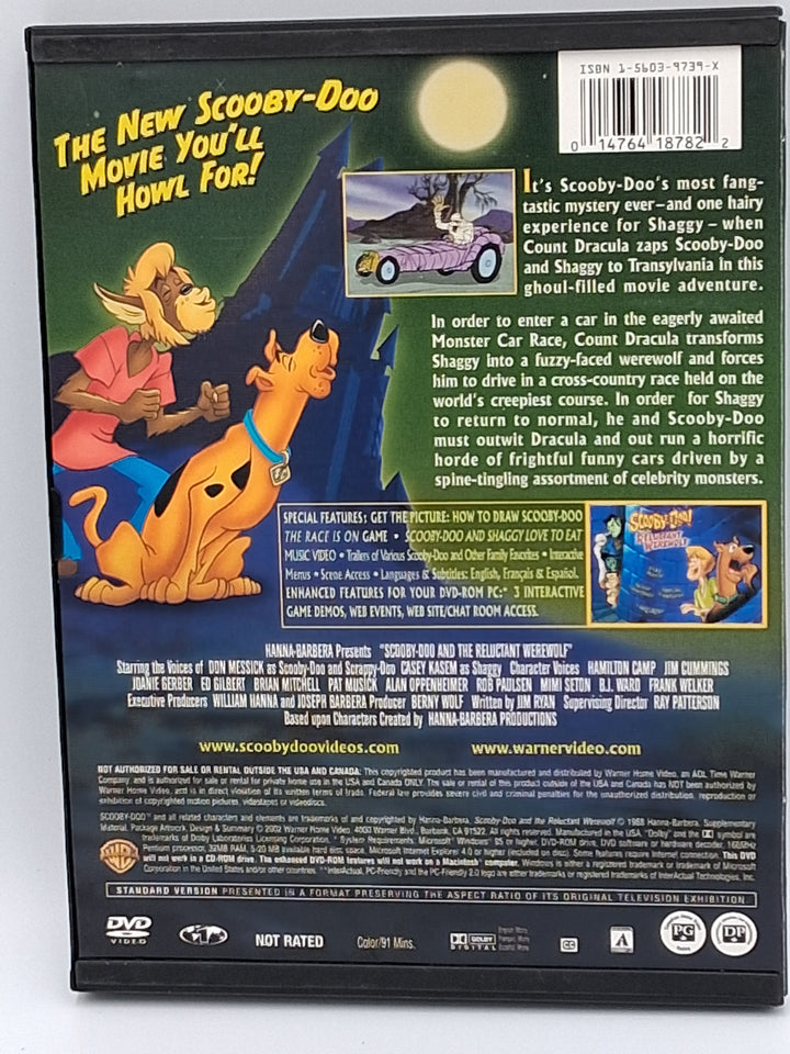 DVD - Scooby-Doo and the Reluctant Werewolf