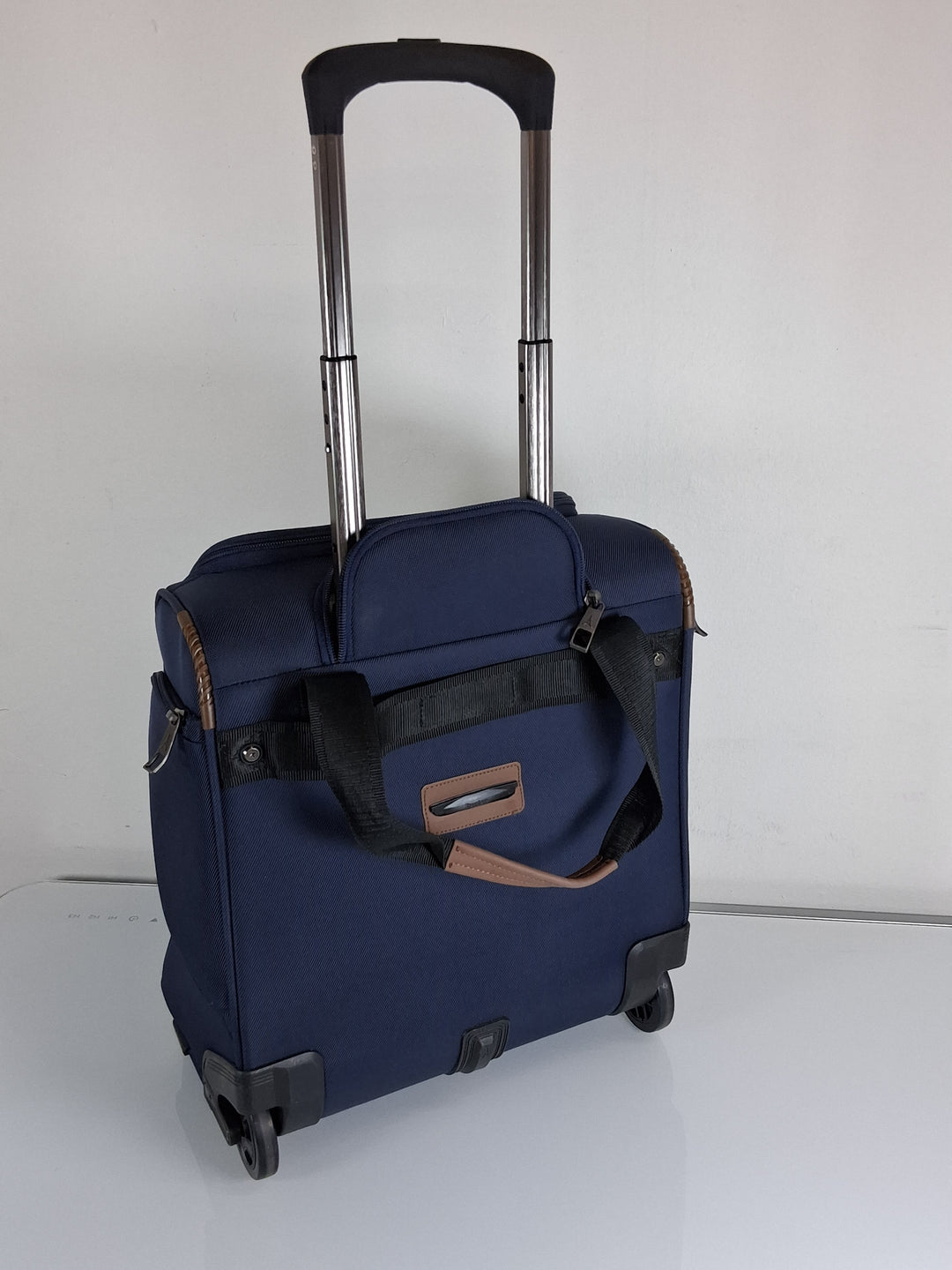 Travelpro Crew Classic Softside Carry-On Underseat Bag, Blue, 17-Inch