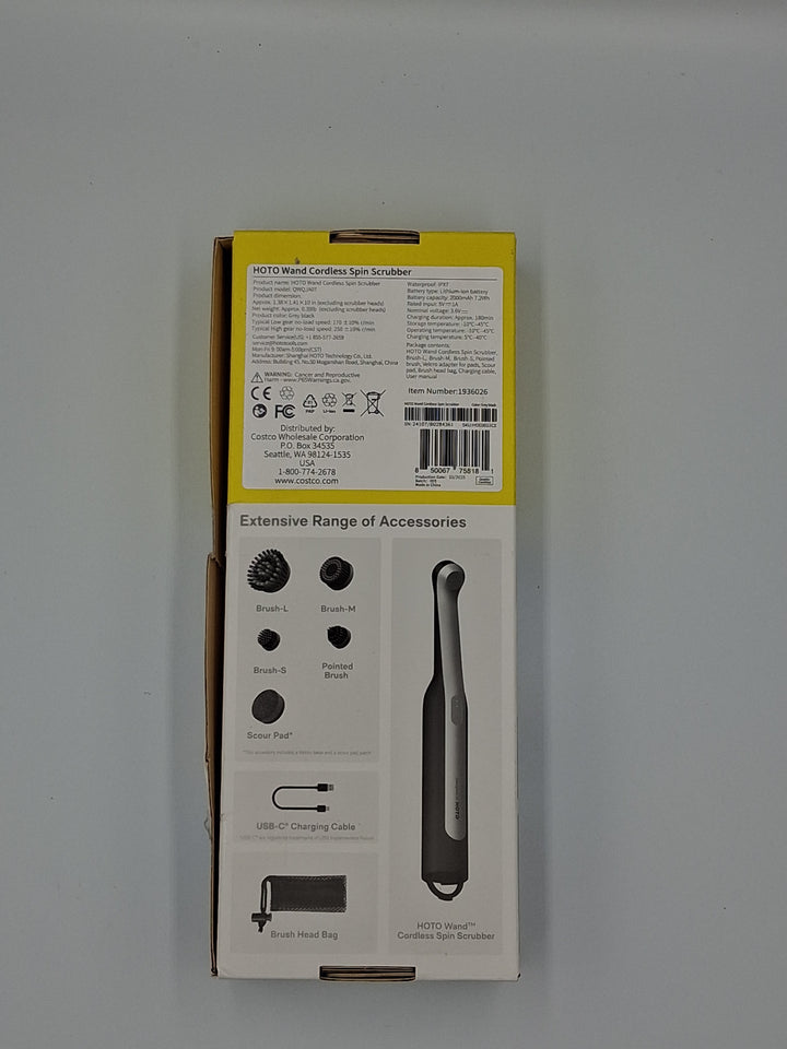 Cordless Spin Scrubber
