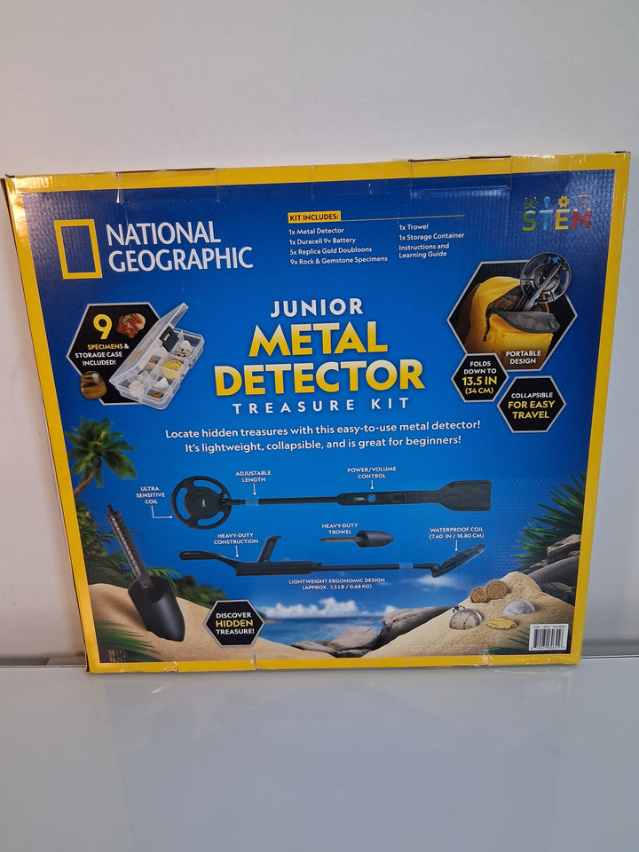 National Geographic Junior Metal Detector Treasure Kit