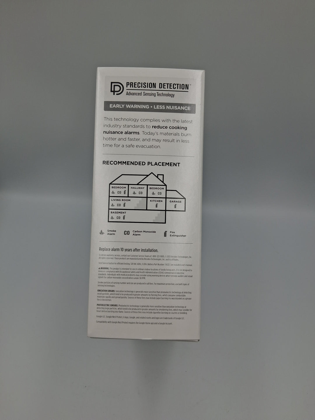 First Alert SC5 Hardwire Smart Smoke & Carbon Monoxide Alarm, Set of 8