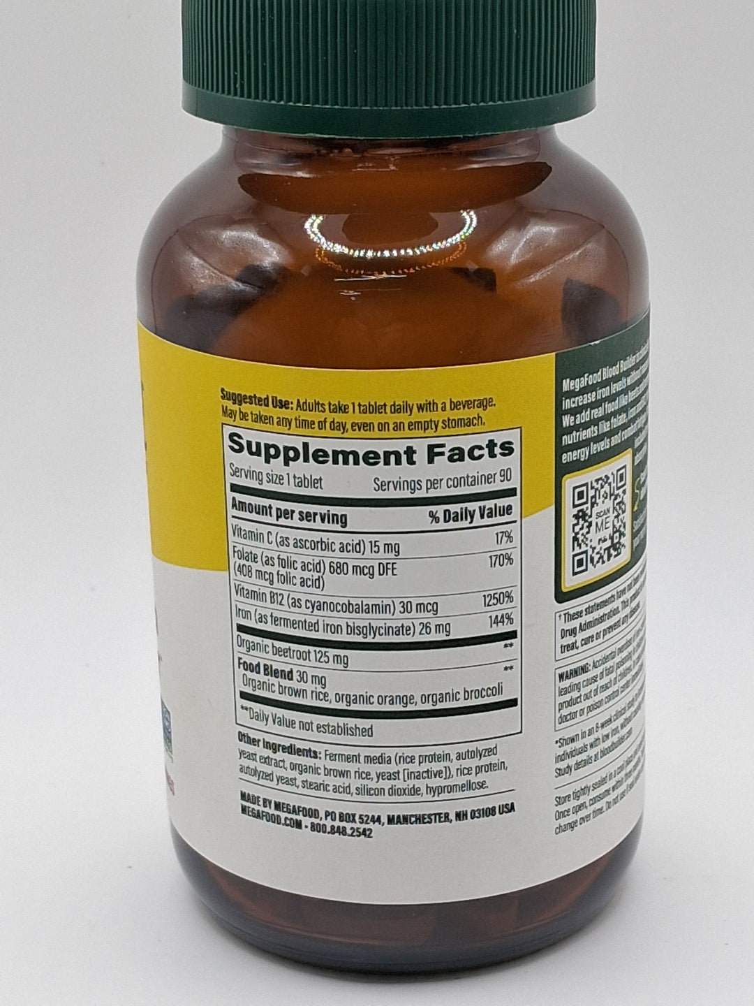 MegaFood - Iron Blood Builder (90 Tablets)