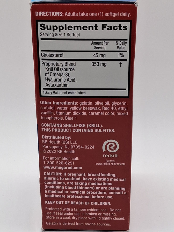Schiff - MegaRed Superior Joint Care (60 Softgels)
