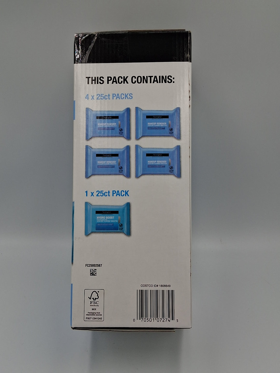 Neutrogena Makeup Remover Wipes, 125-count