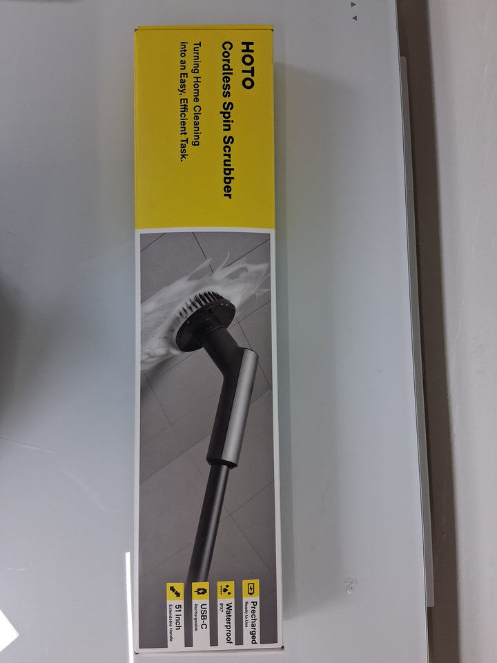 HOTO -Cordless spin scrubber