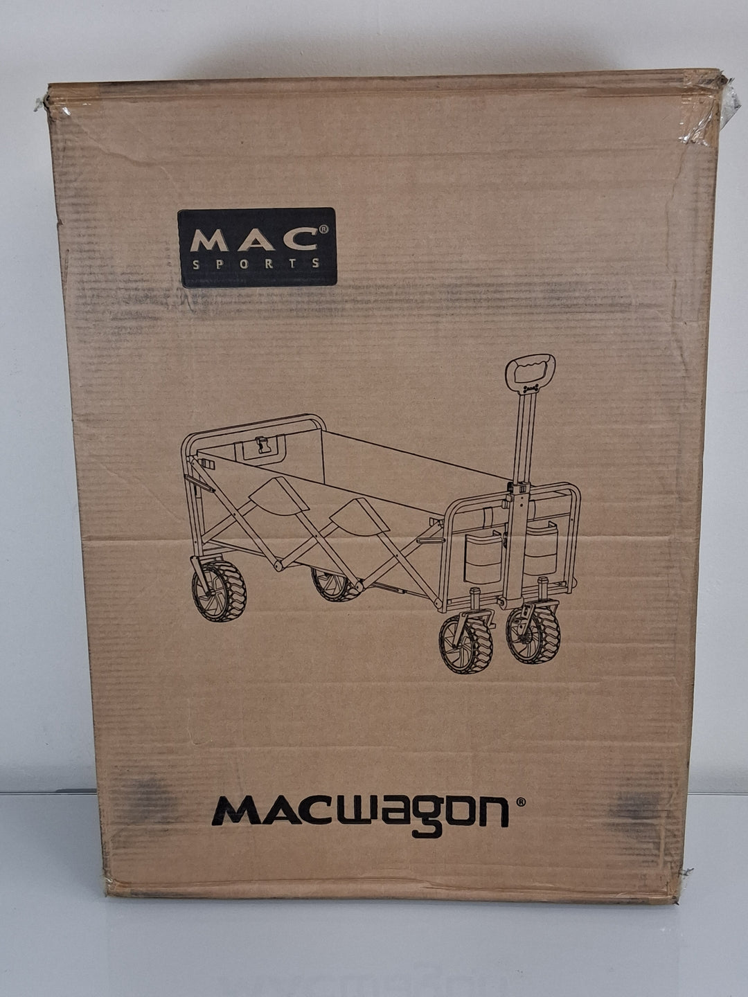 Mac Sport - MacWagon XL Extended Folding Wagon with Brakes