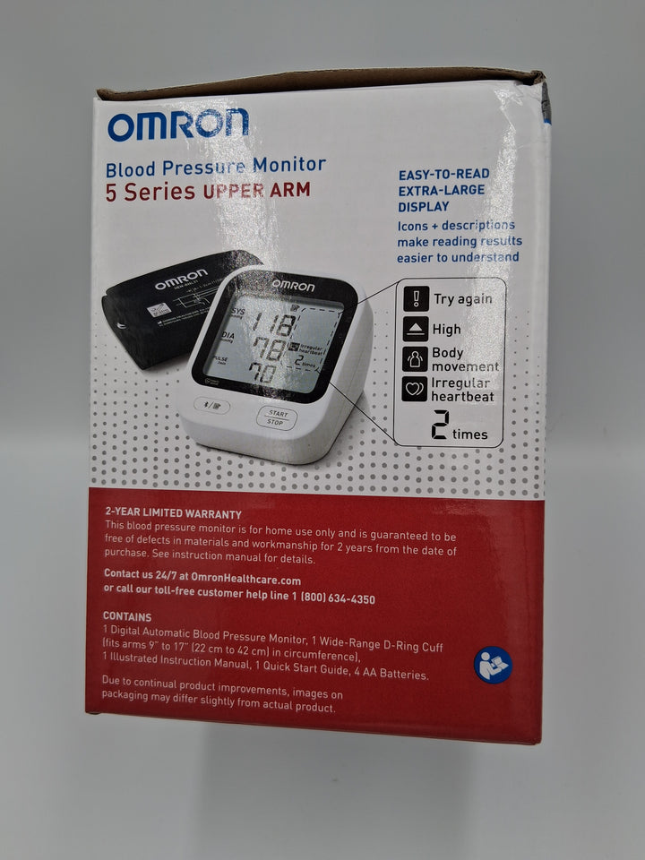 OMRON Blood Pressure Monitor 5 Series Upper Arm