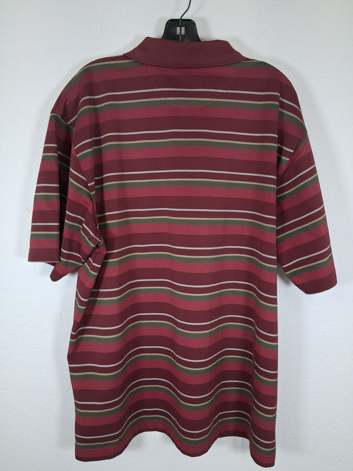 IZOD - Striped XL Polo Shirt