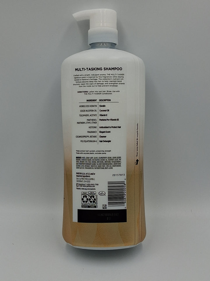 Pantene Multi-Tasker 10 Shampoo, 38.2 fl oz