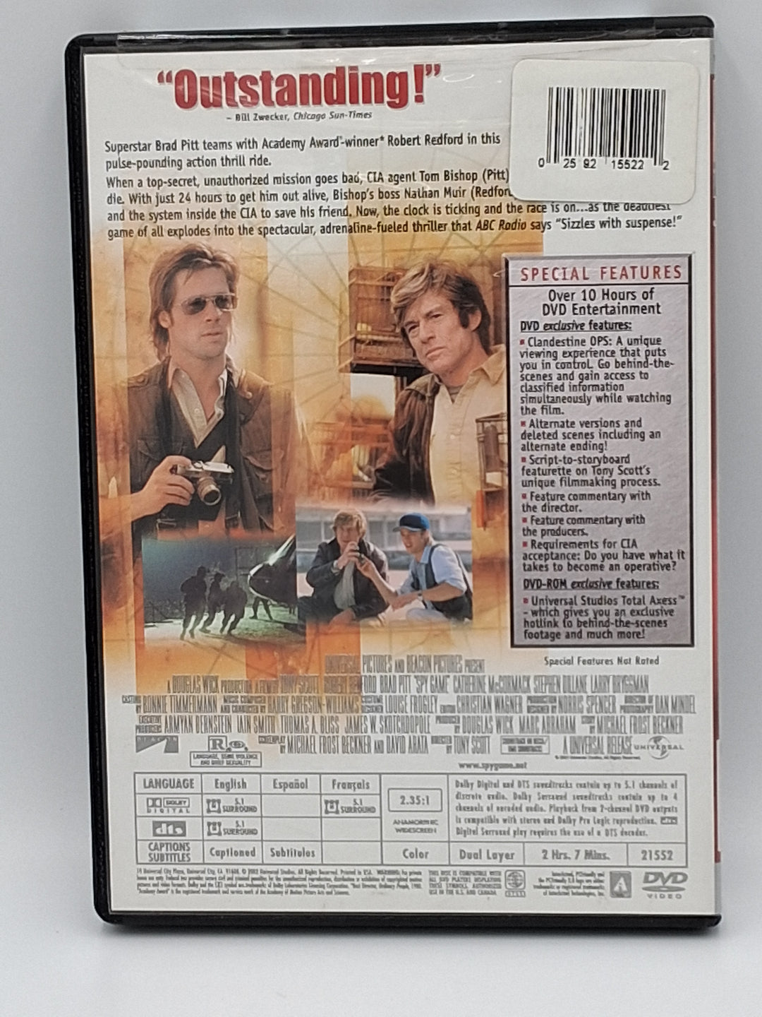 DVD - Spy Game