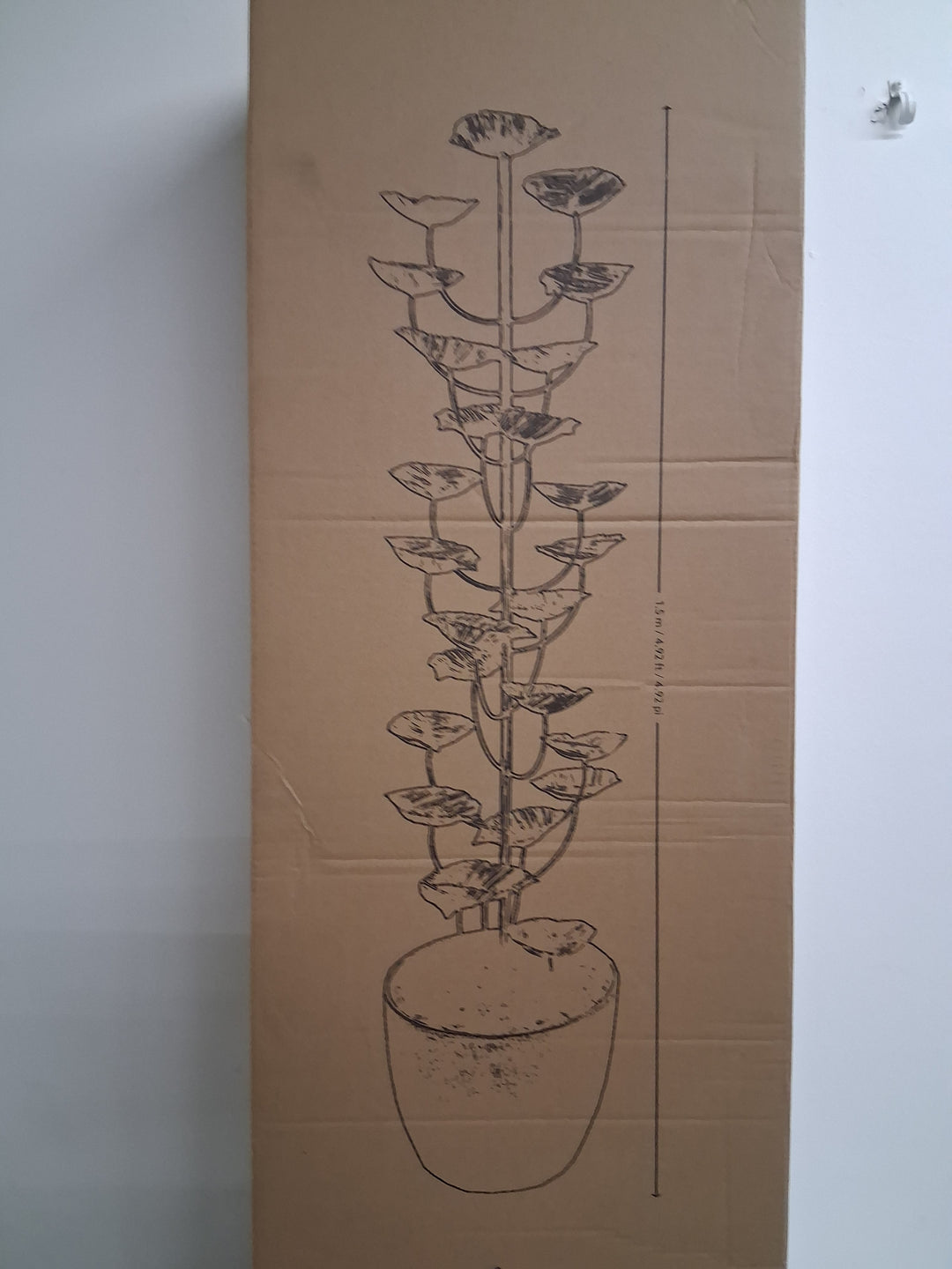60in. CGH Cascading Leaves Fountain