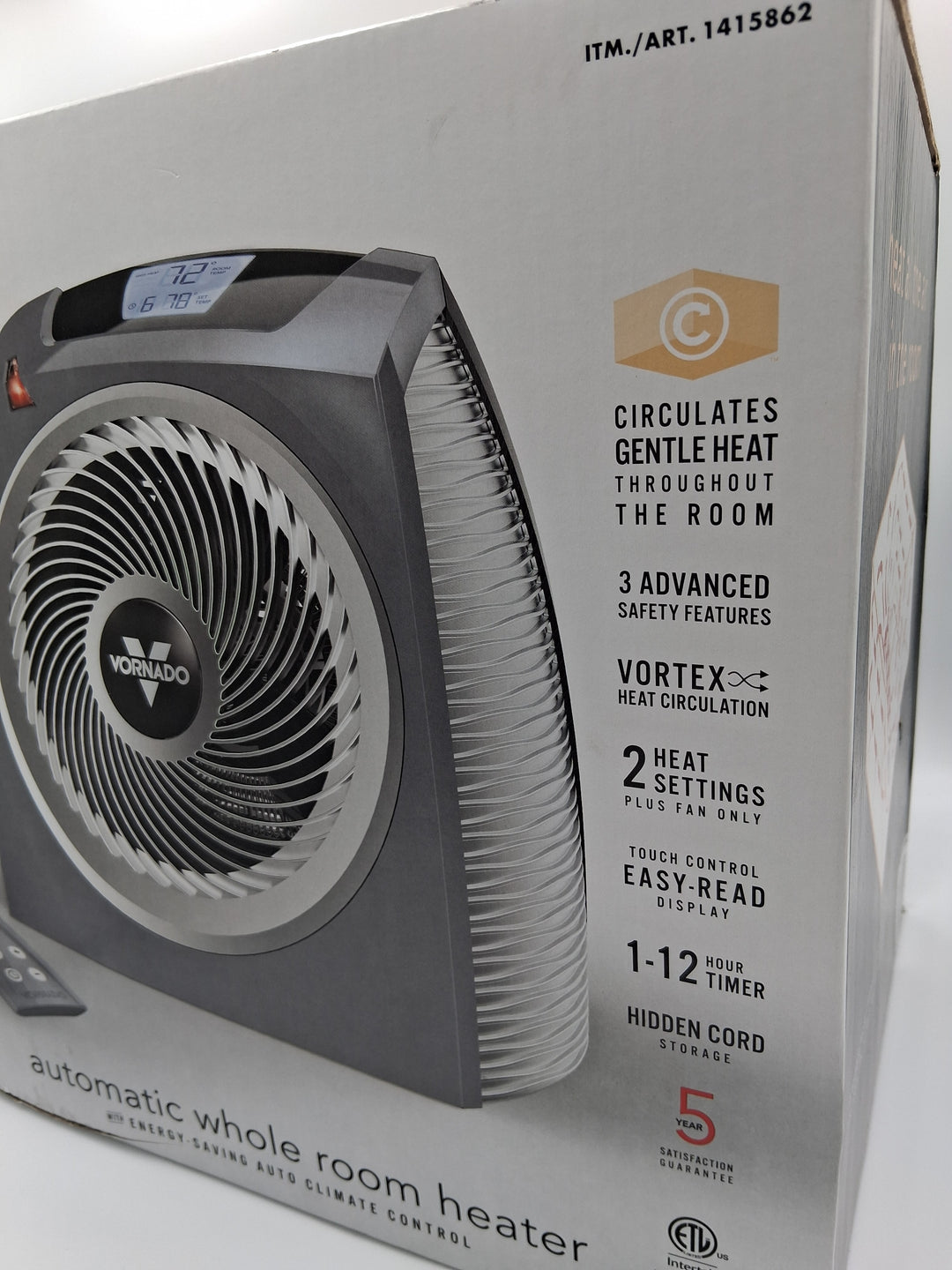 Vornado Whole Room Heater and Fan