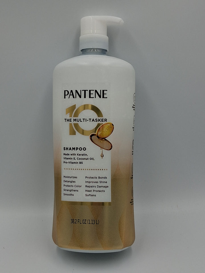 Pantene Multi-Tasker 10 Shampoo, 38.2 fl oz