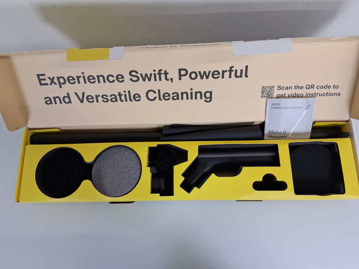 HOTO -Cordless spin scrubber