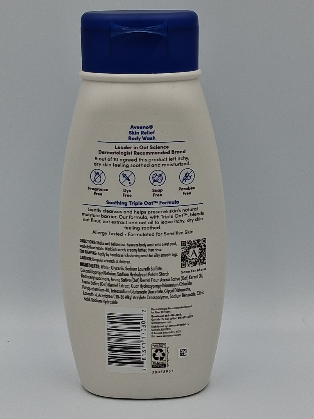 Aveeno Skin Relief Body Wash, 18 fl oz