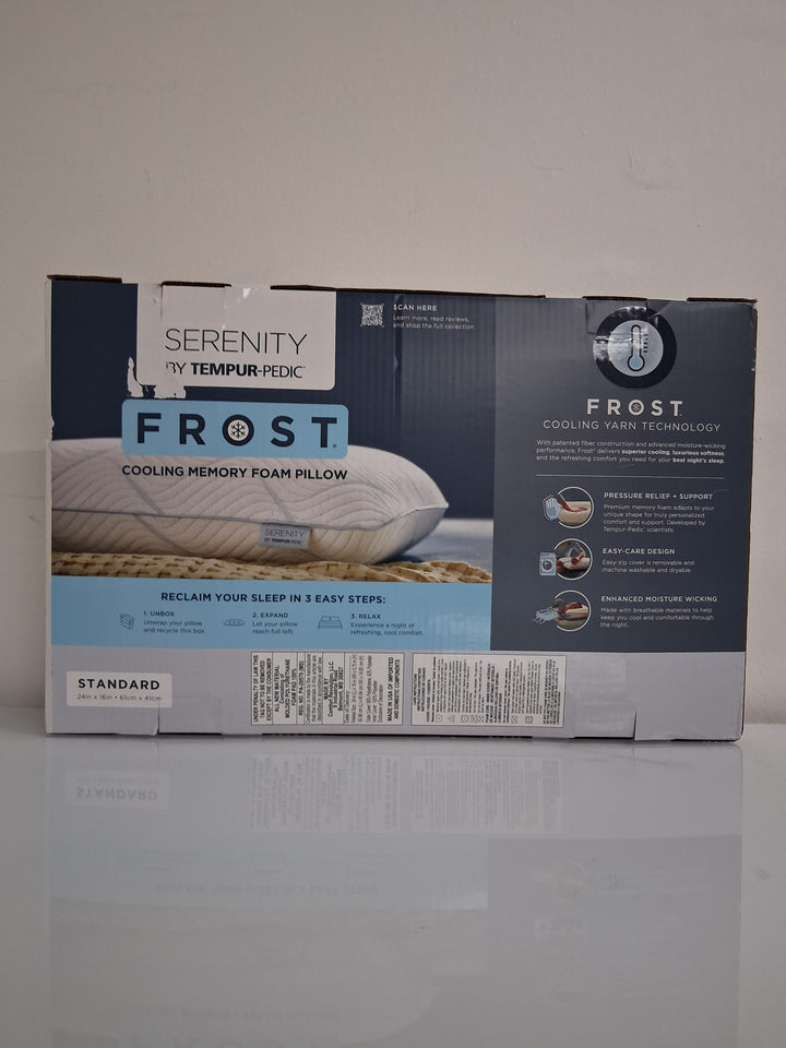 Serenity by Tempur-Pedic, Frost Memory Foam Pillow