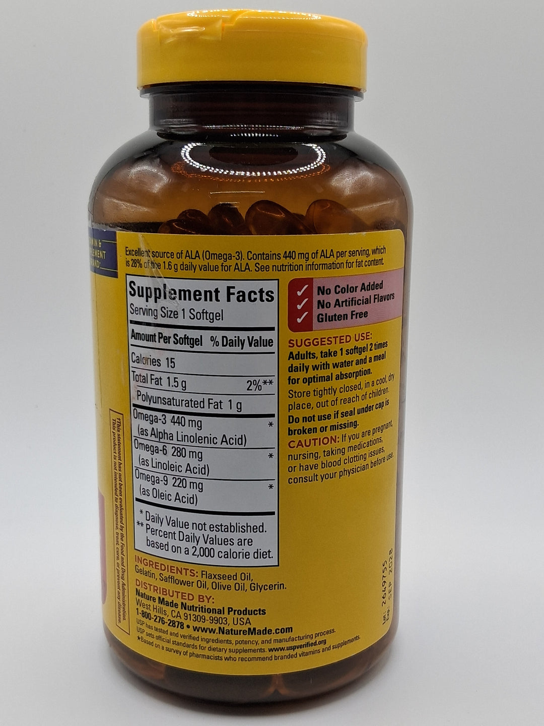 Nature Made-Triple Omega (180 softgels)