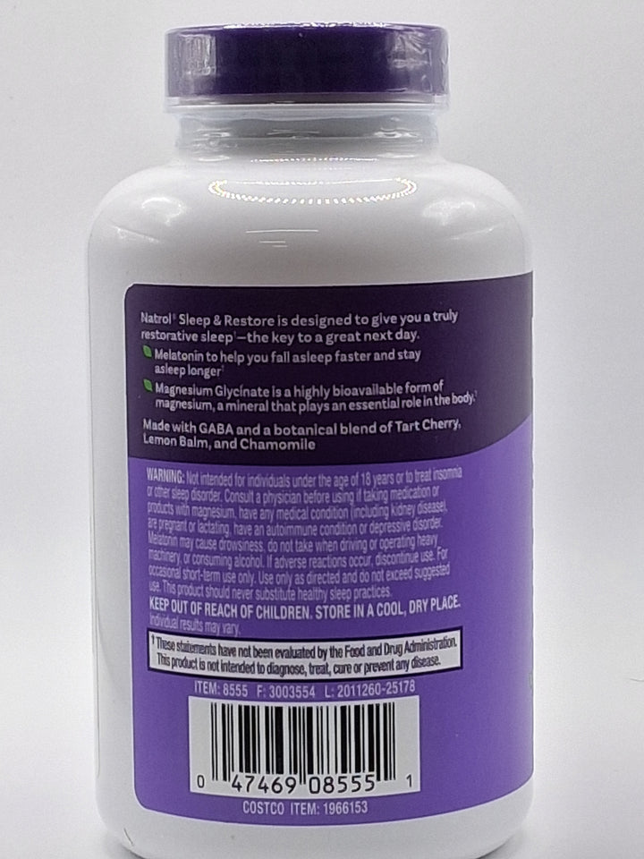 NATROL Sleep & Restore (120 Capsules)