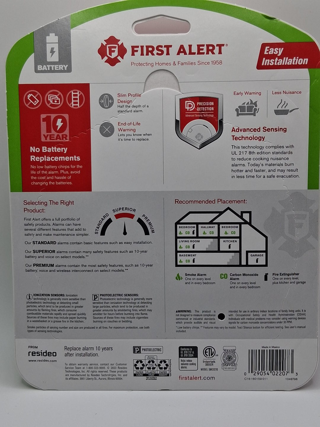 First Alert Smoke & Carbon Monoxide Alarm