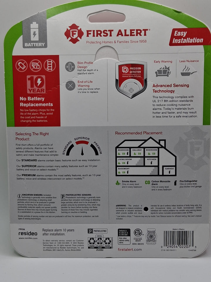 First Alert Smoke & Carbon Monoxide Alarm