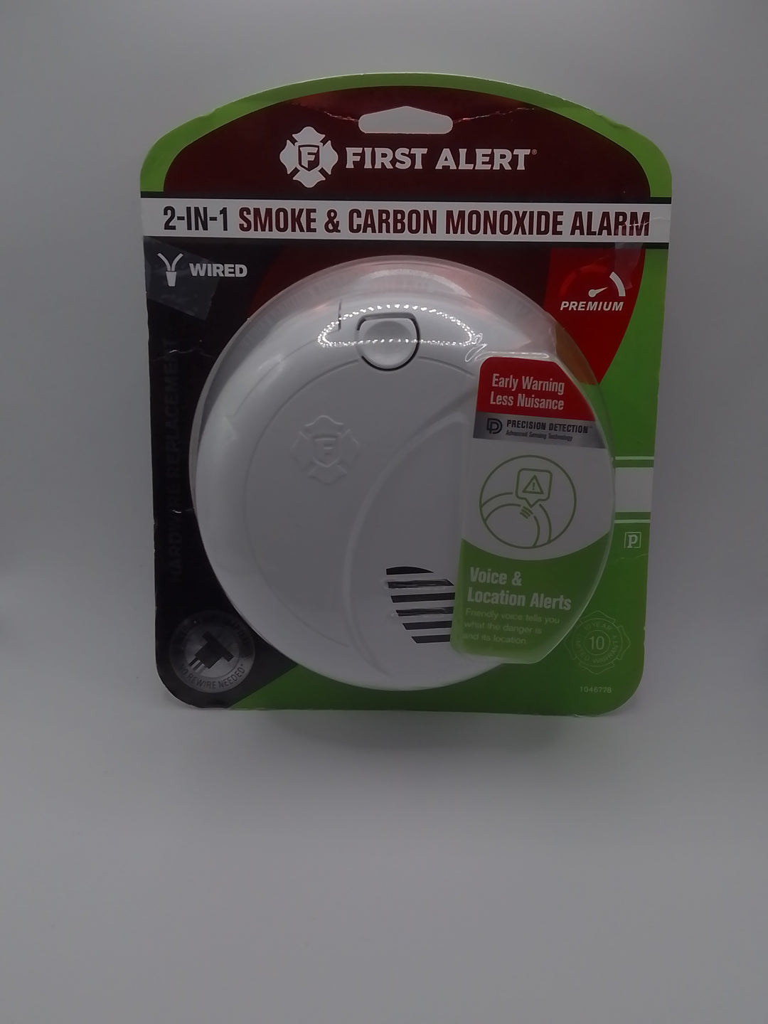 First Alert 2-in-1 Smoke & Carbon Monoxide Alarm (Wired)