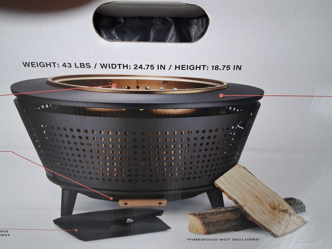 Tiki Brand 25 inch Celebration Smokeless Fire Pit