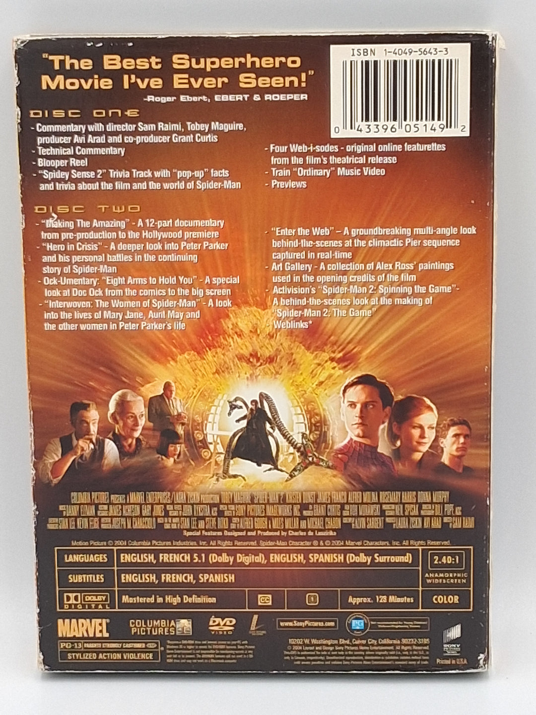 DVD - Spider-Man 2