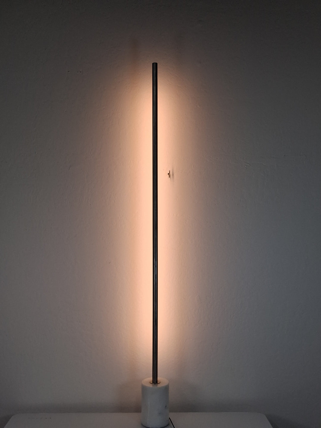 Bridgeport Designs-Stellar Marble Base LED Floor Lamp