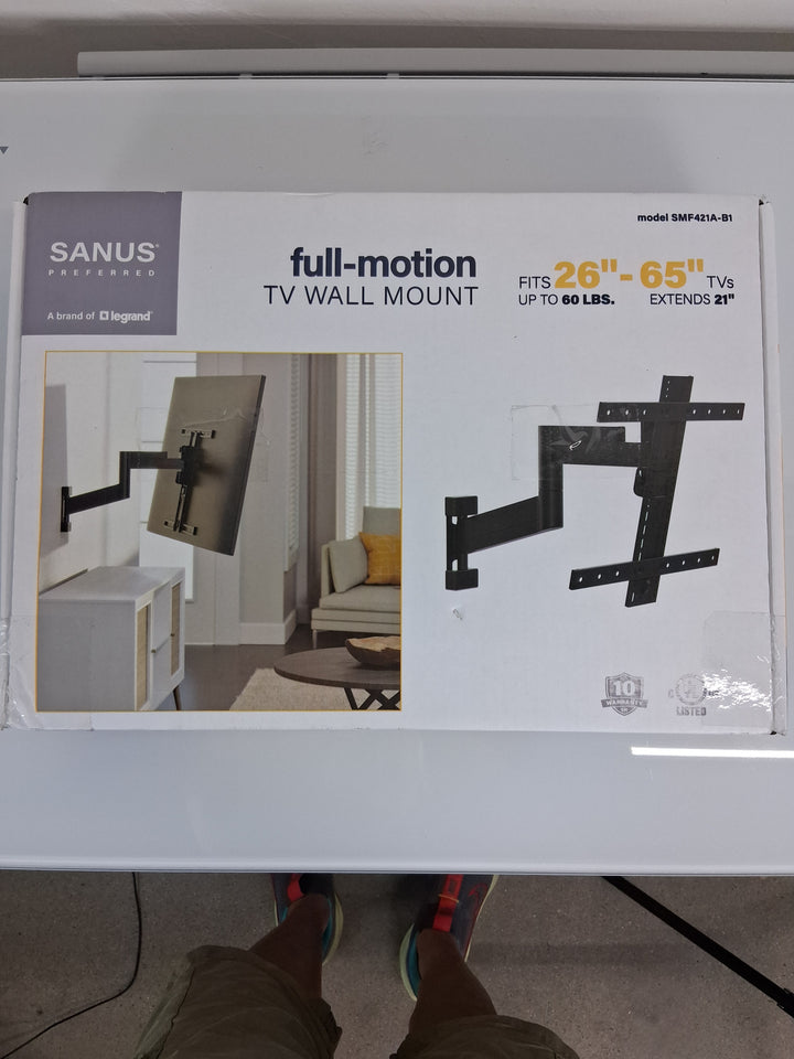 Sanus Preferred Full-Motion TV Wall Mount, 26"-65"