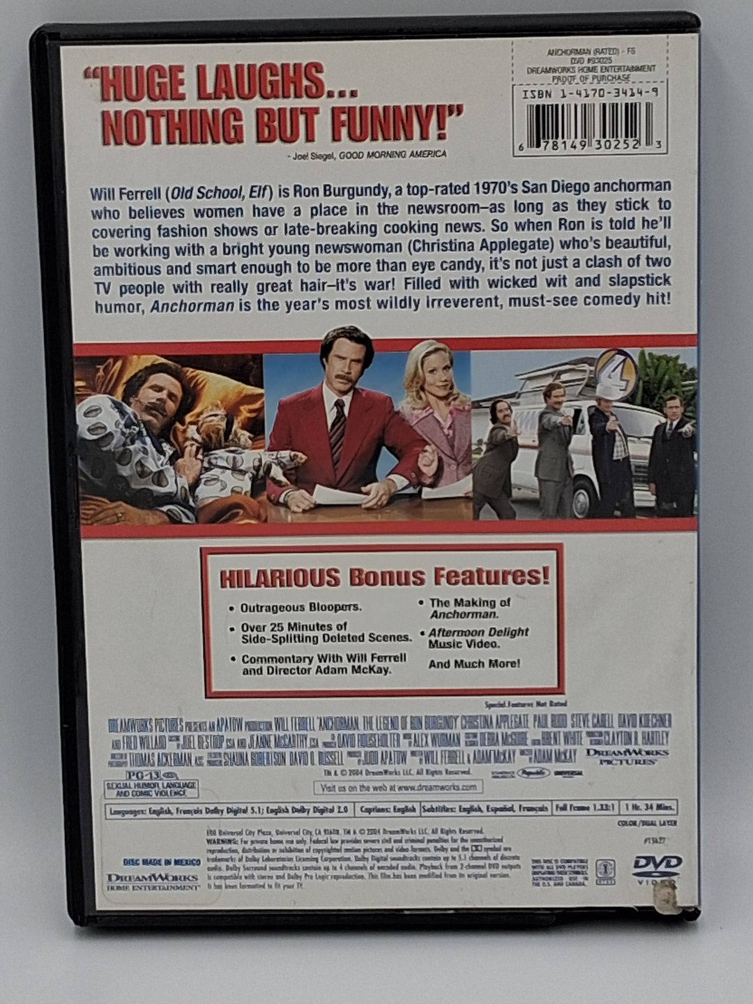 DVD- Anchorman