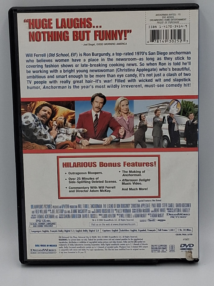 DVD- Anchorman
