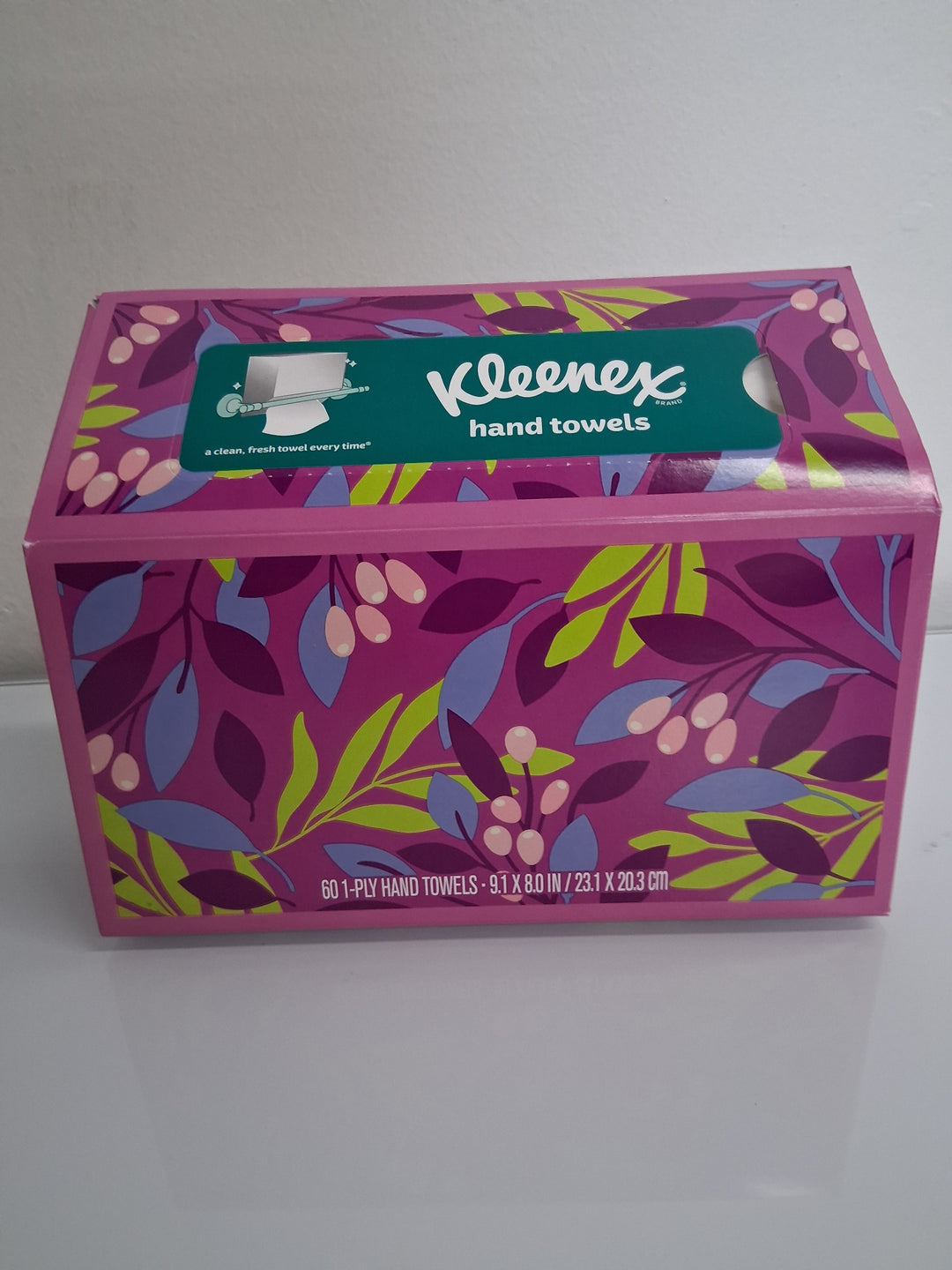 Kleenex 1-Ply Disposable Paper Hand Towels/ 60 Tissues per box